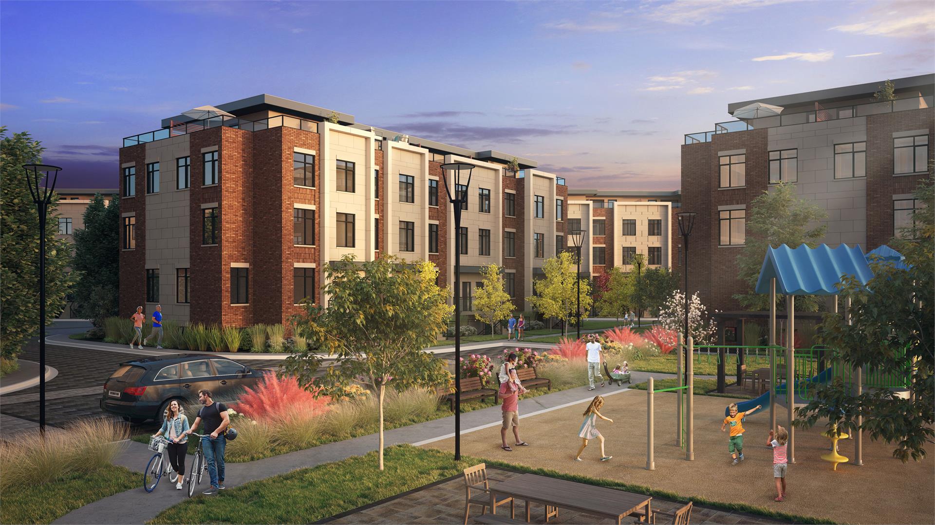 Stride Towns rendering