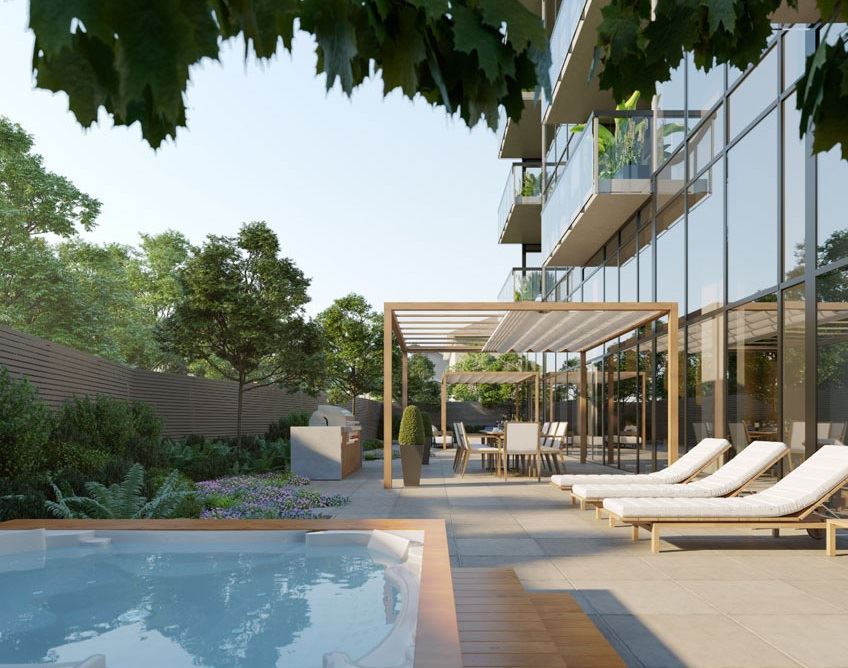 321 Davenport Condos rendering