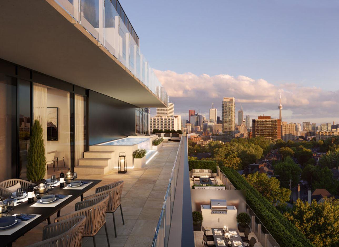 321 Davenport Condos rendering