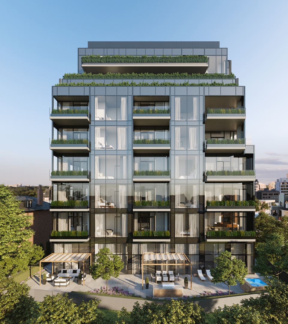 321 Davenport Condos rendering