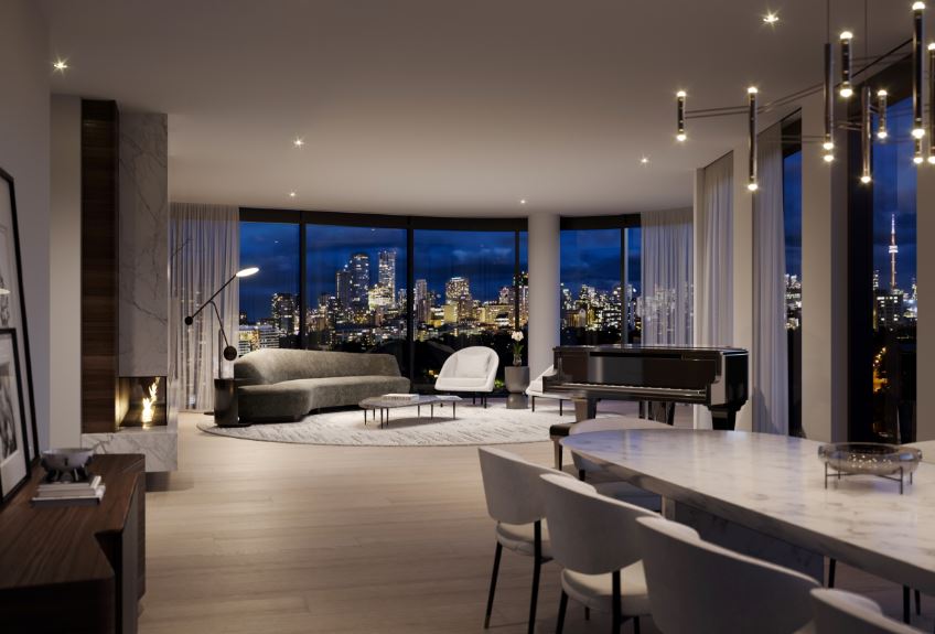 321 Davenport Condos rendering