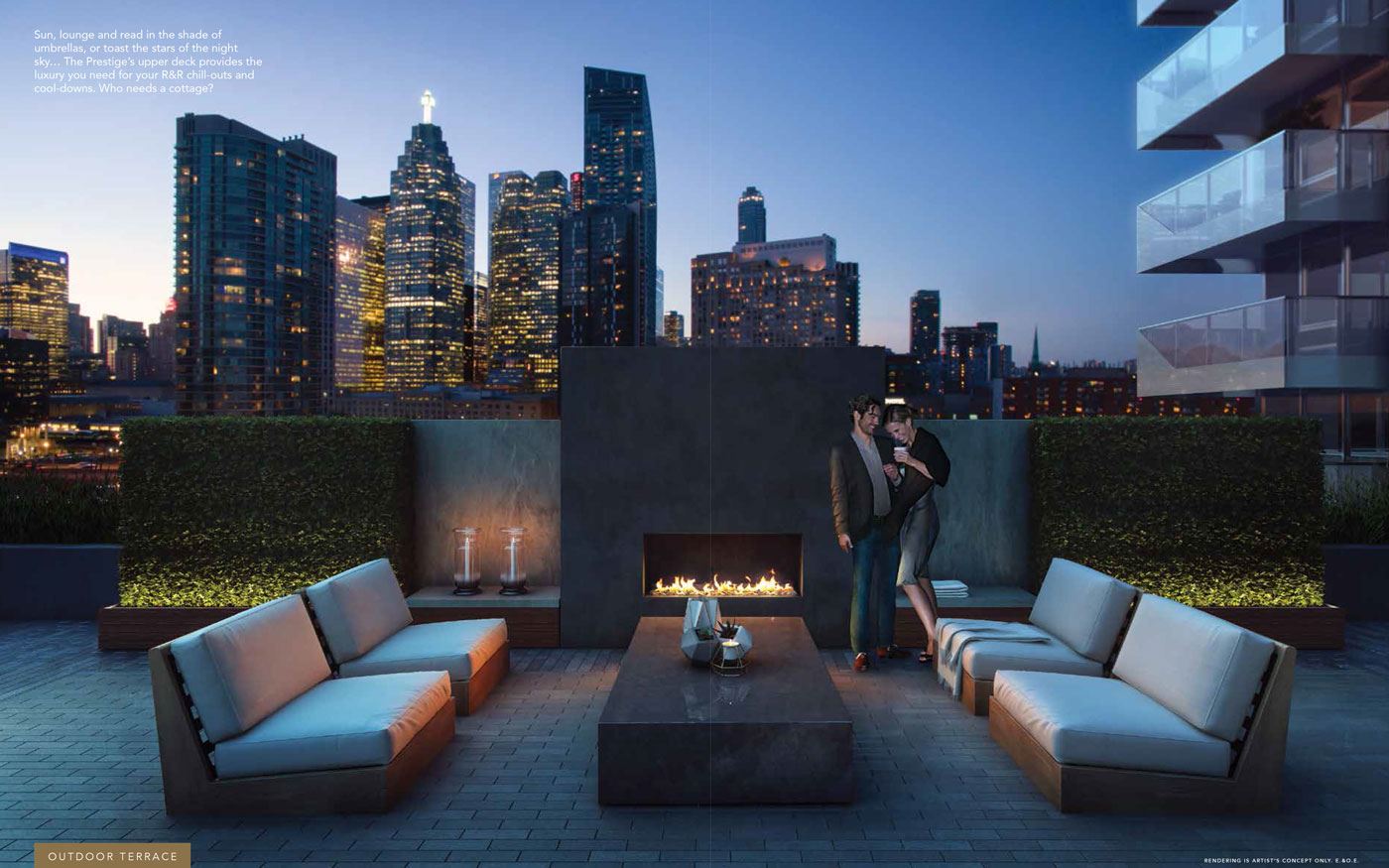 The Prestige Condos at Pinnacle One Yonge rendering