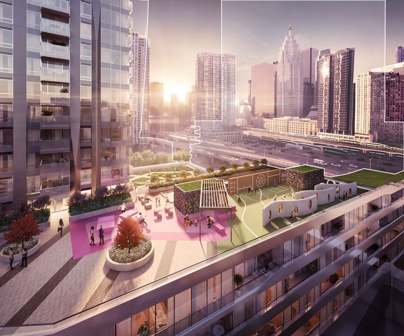 The Prestige Condos at Pinnacle One Yonge rendering