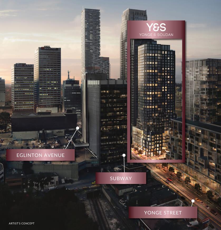 Y&S Condos rendering