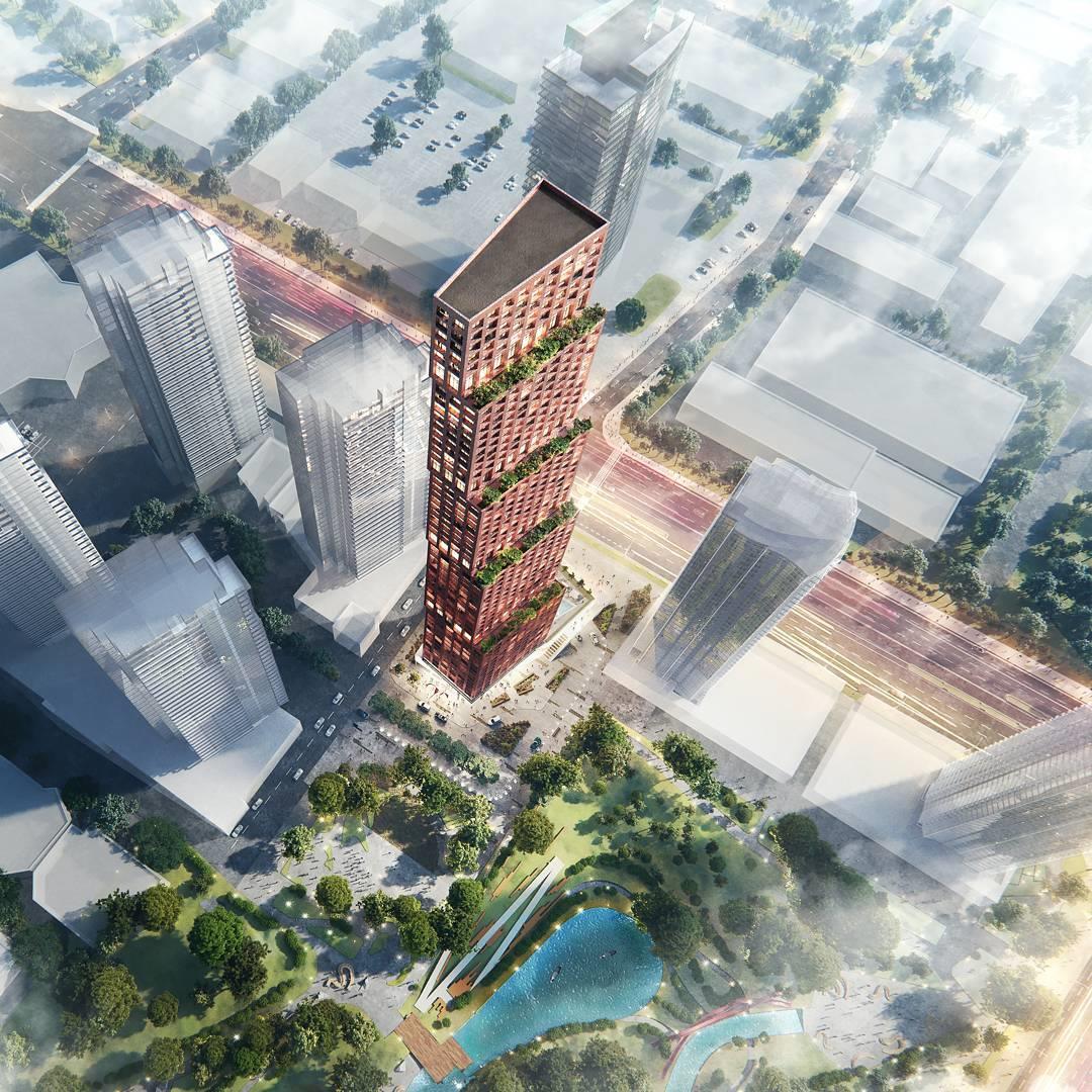 CG Tower Condos rendering