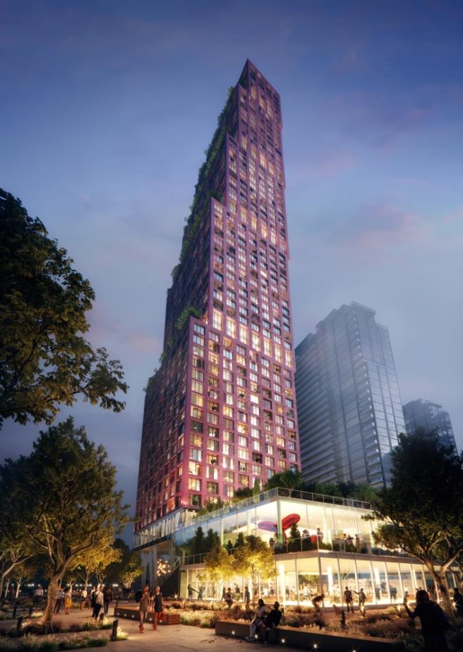 CG Tower Condos rendering
