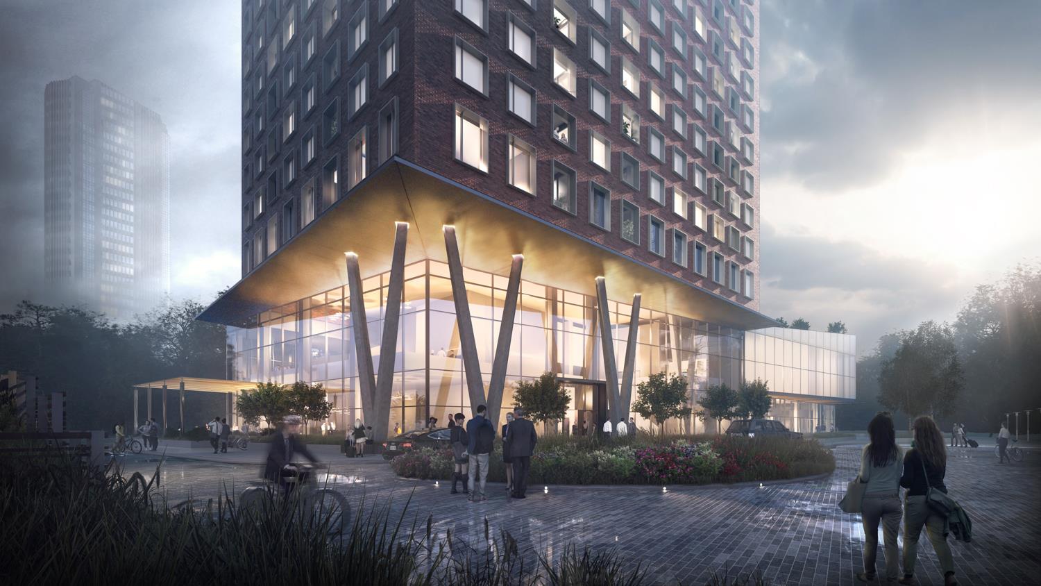 CG Tower Condos rendering