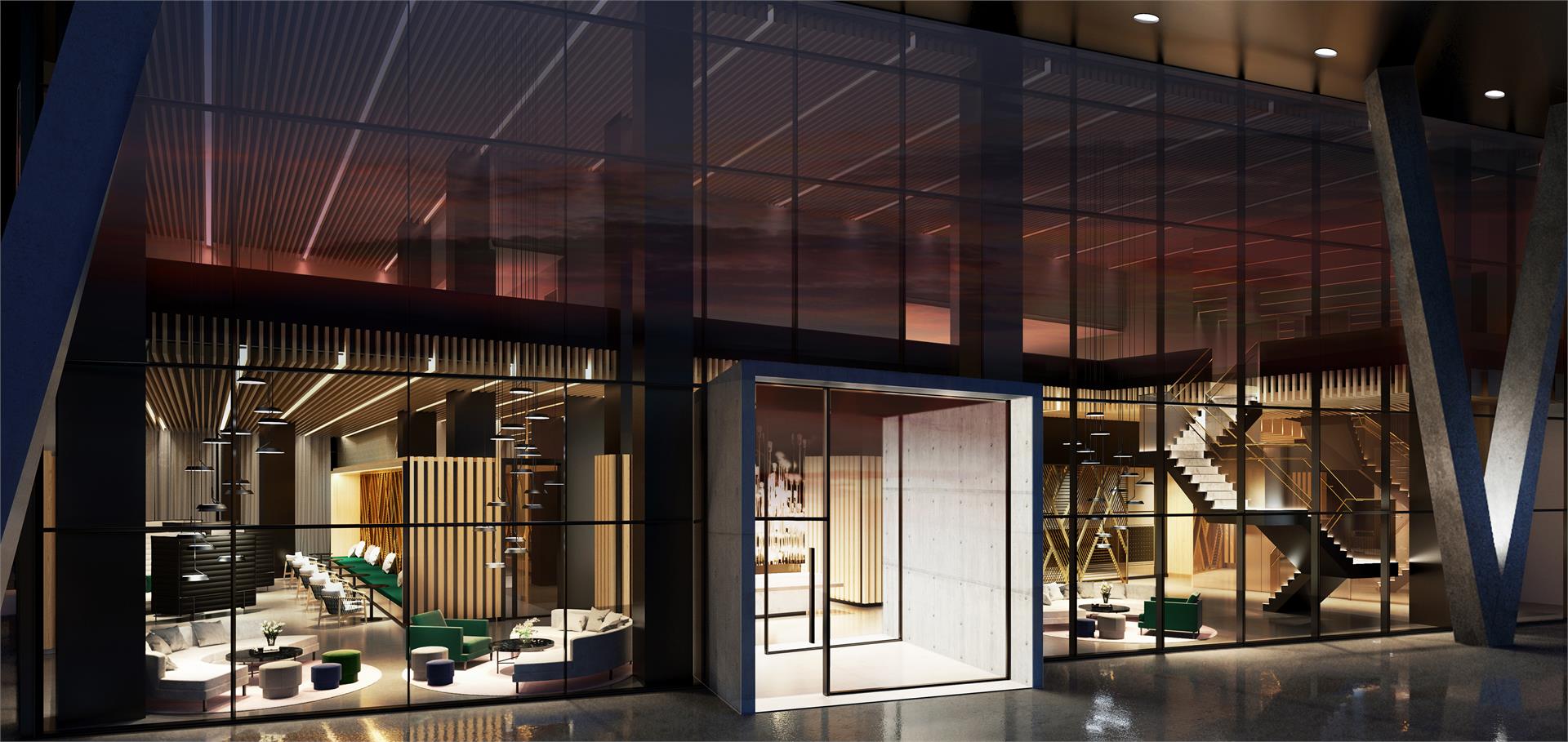 CG Tower Condos rendering
