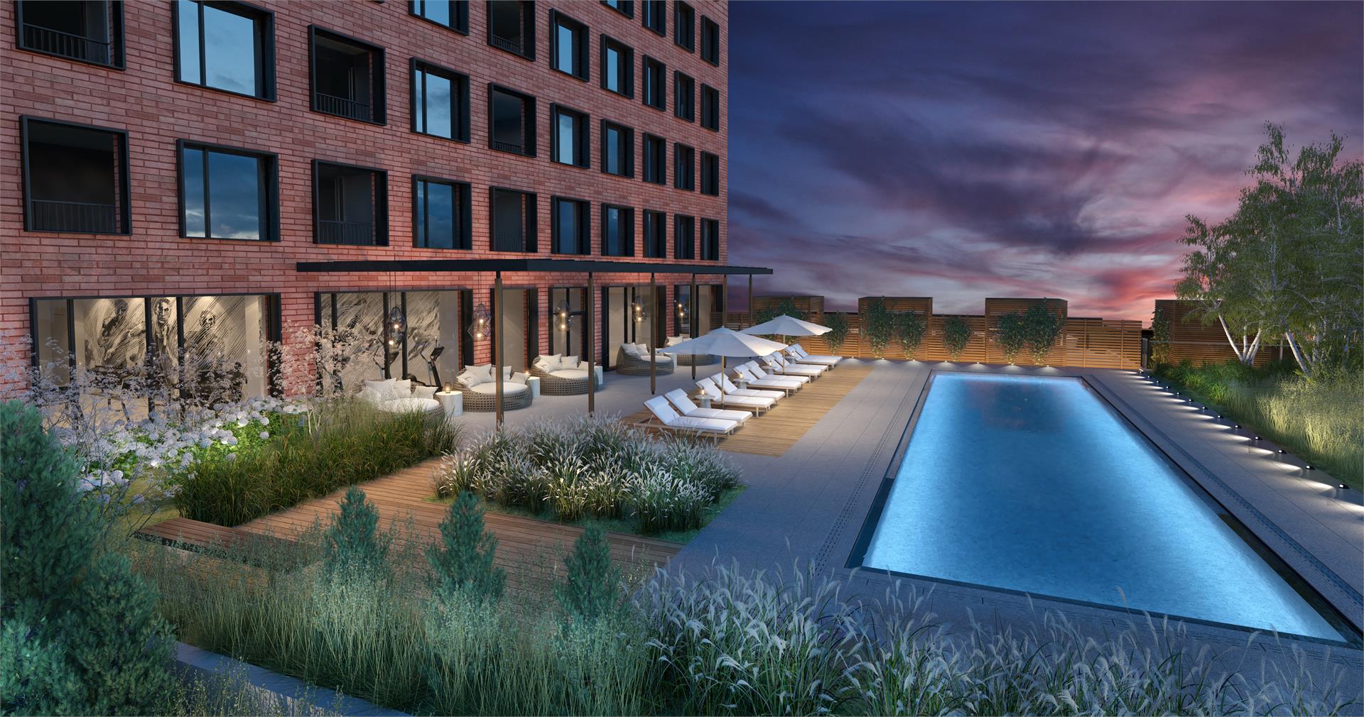 CG Tower Condos rendering