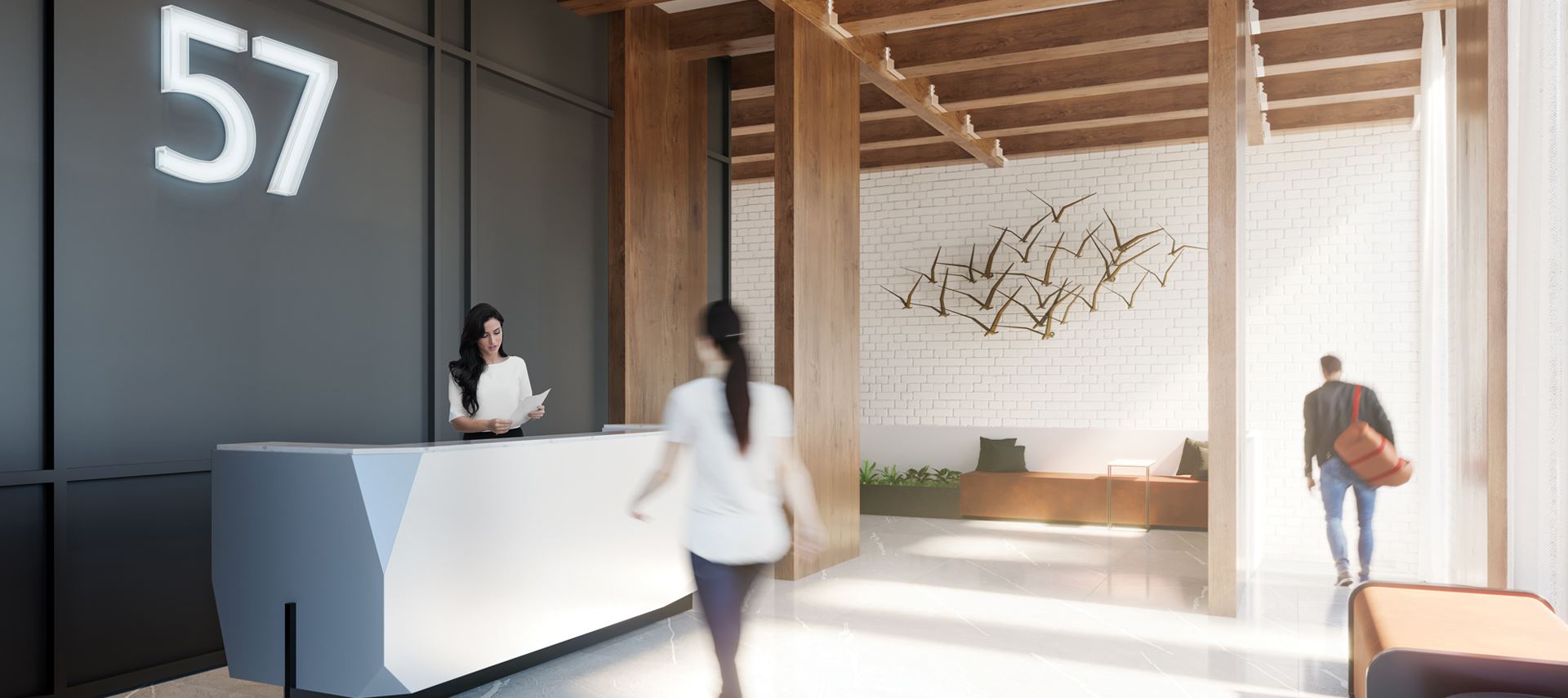 57 Brock Condos rendering