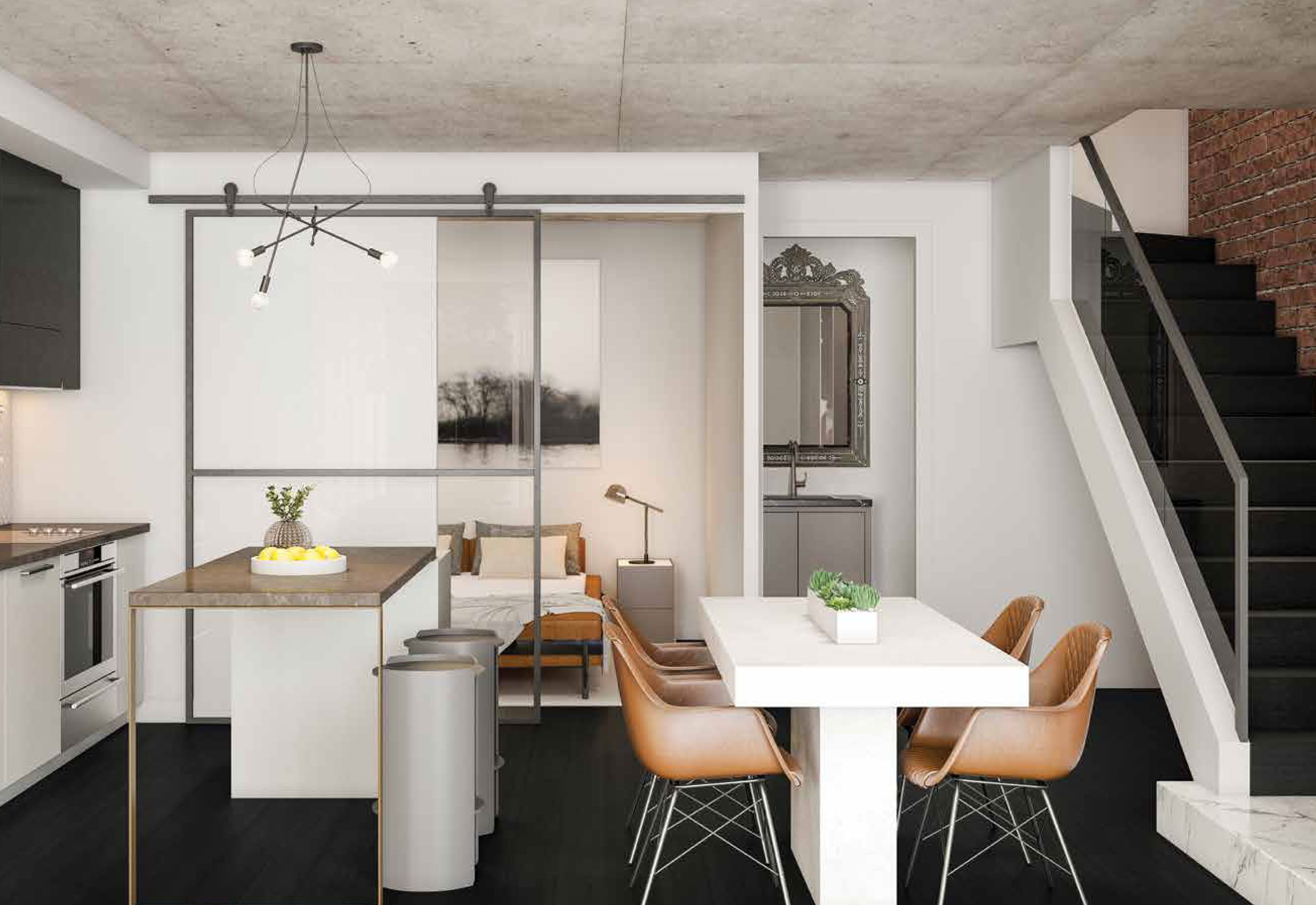 57 Brock Condos rendering