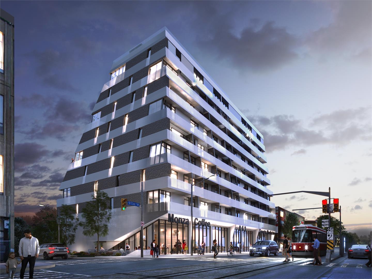 Monza Condos rendering
