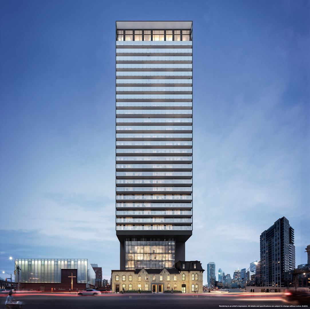 The Garden District Condos rendering