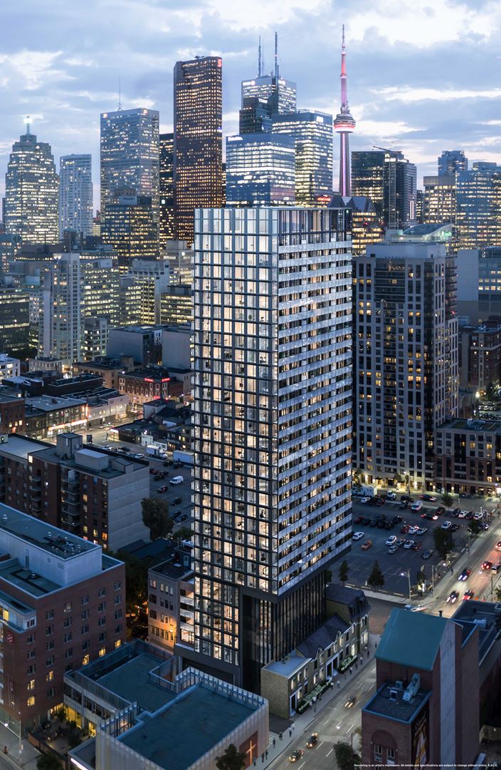 The Garden District Condos rendering