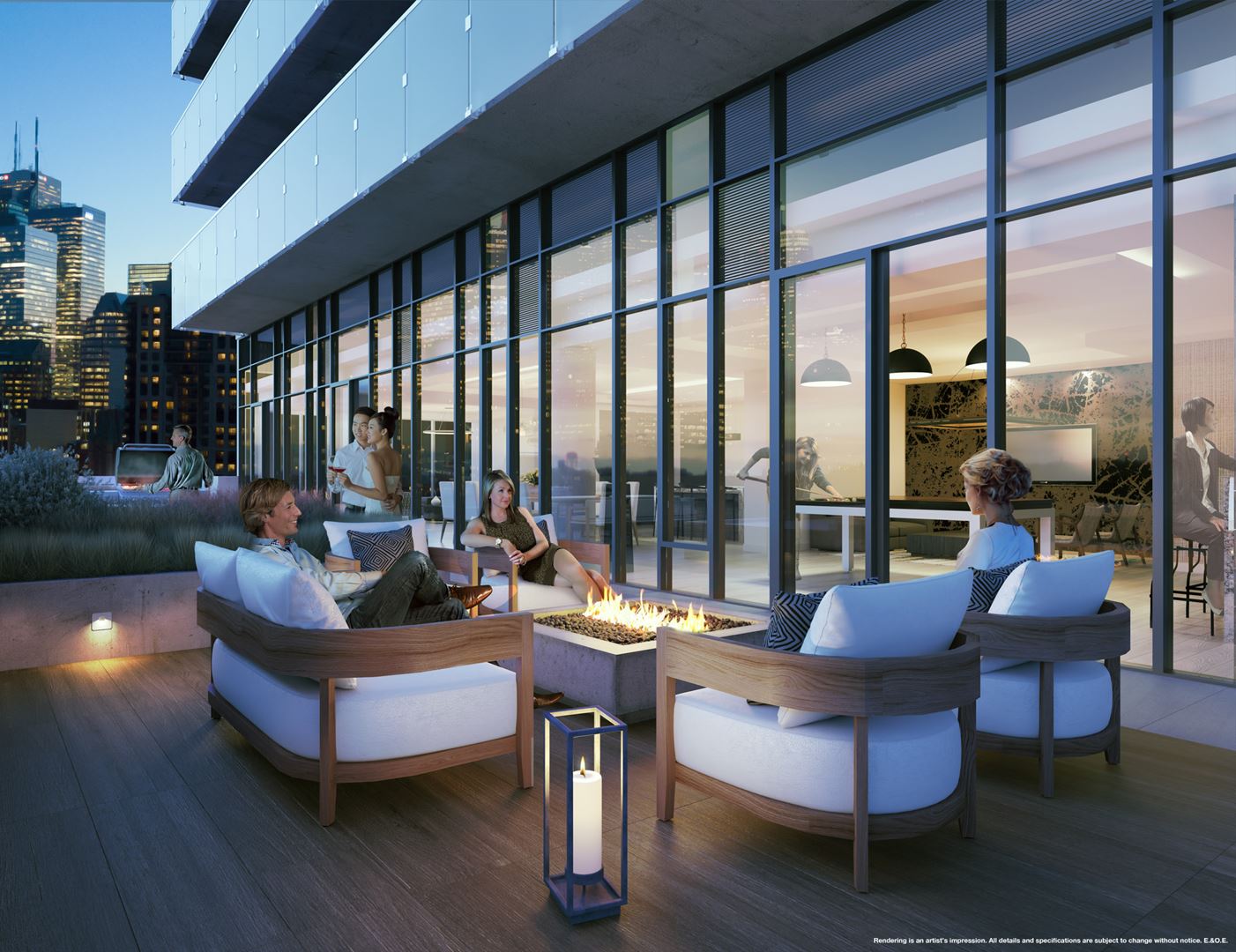 The Garden District Condos rendering