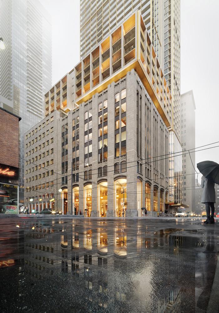 The United Bldg. Condos rendering