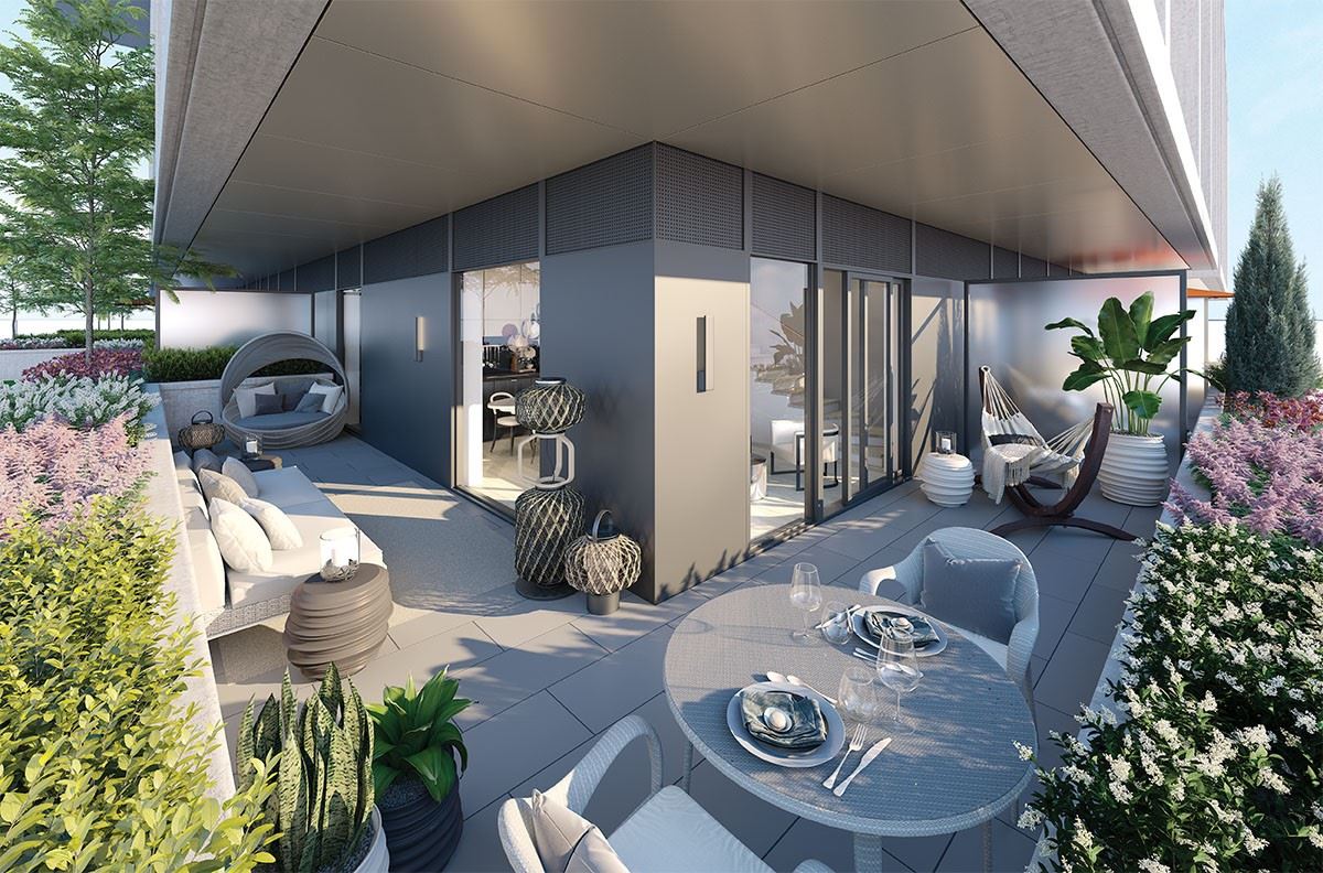 The United Bldg. Condos rendering