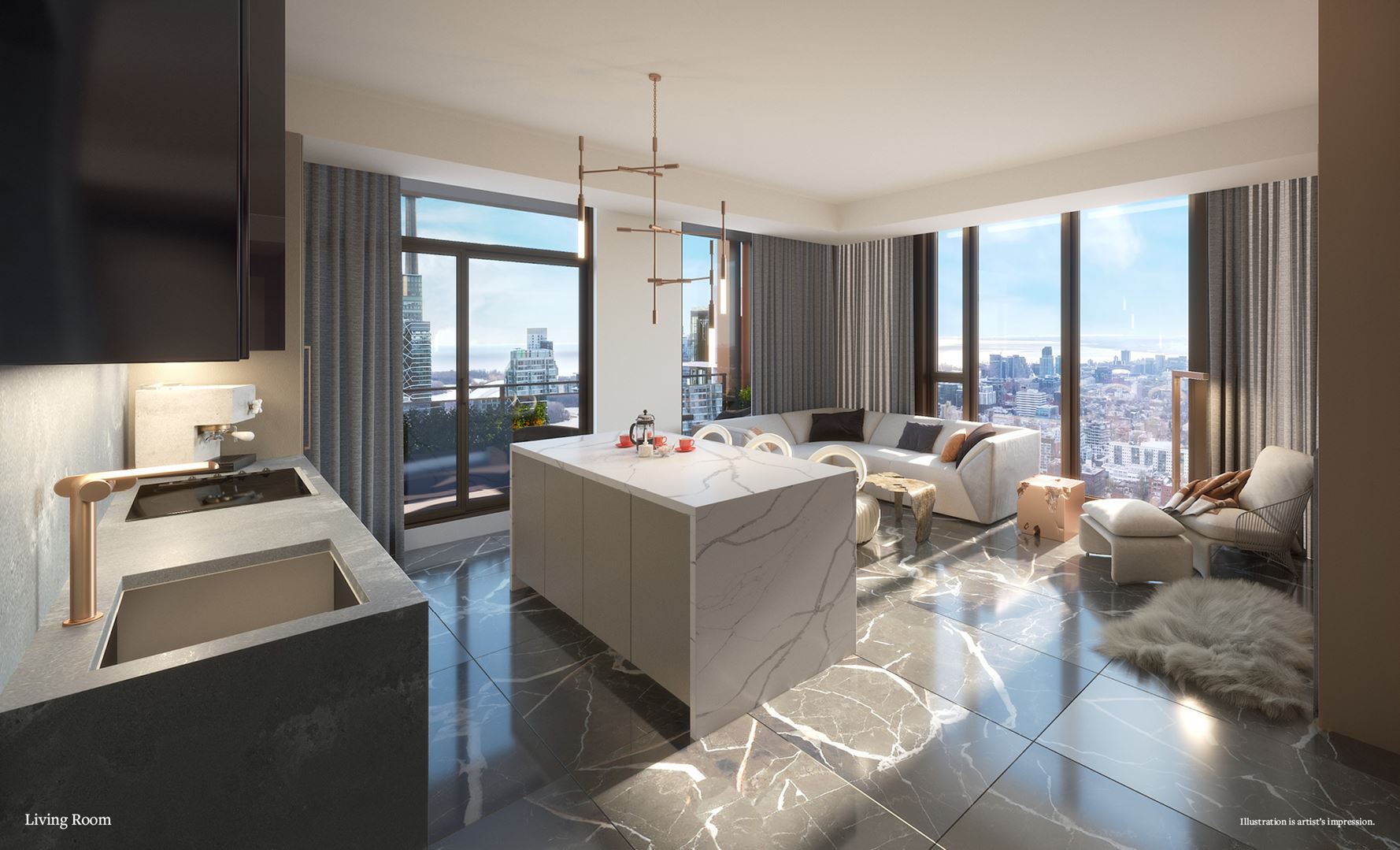 The United Bldg. Condos rendering