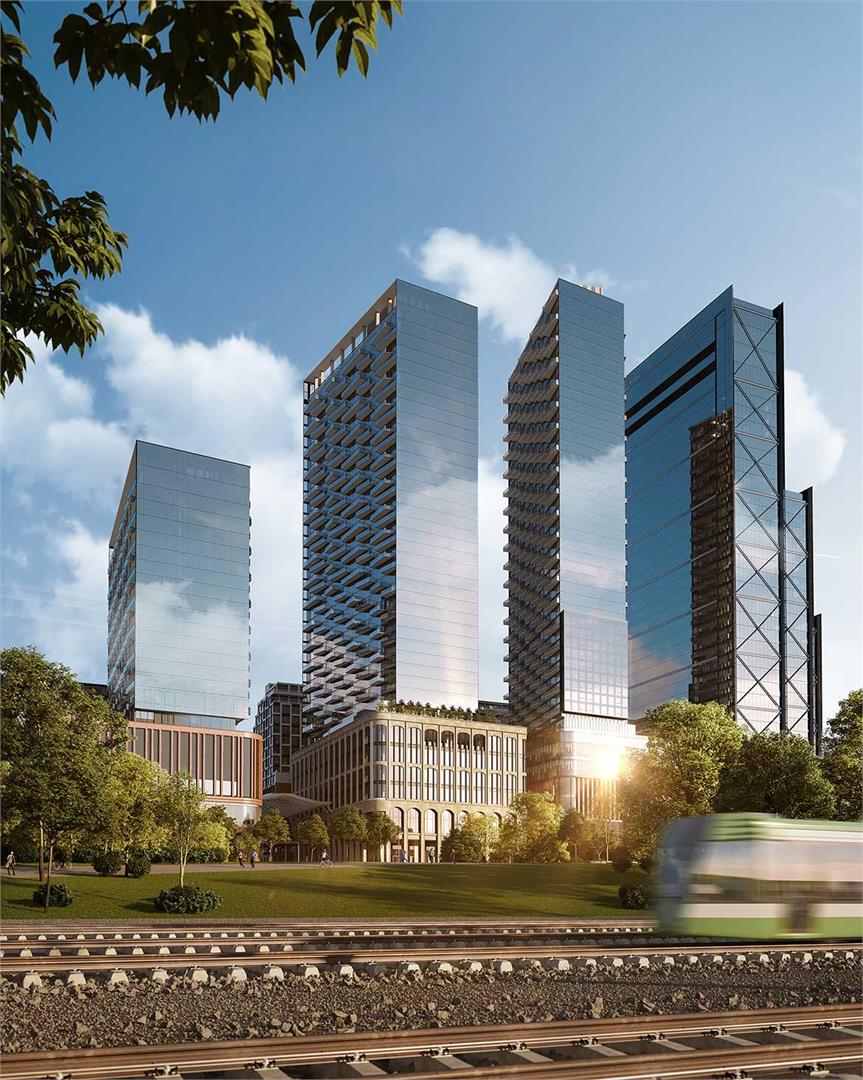 Tridel at The Well rendering