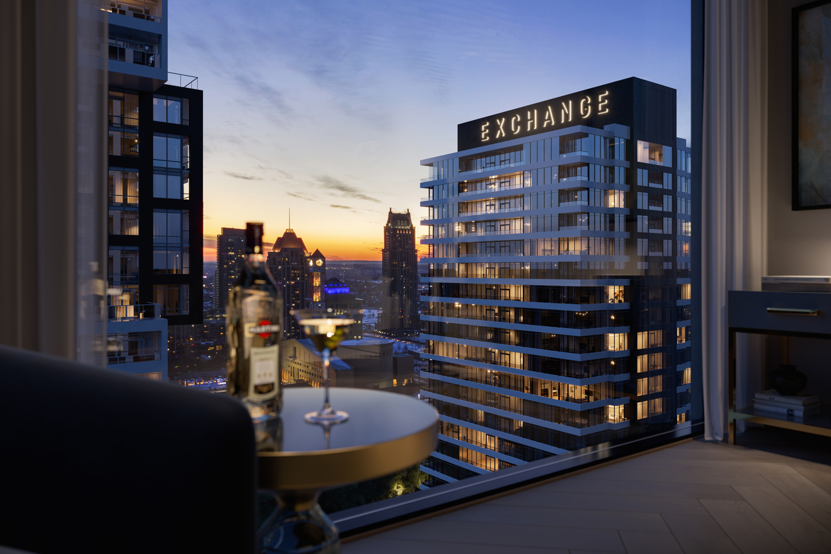 Exchange Signature Residences rendering