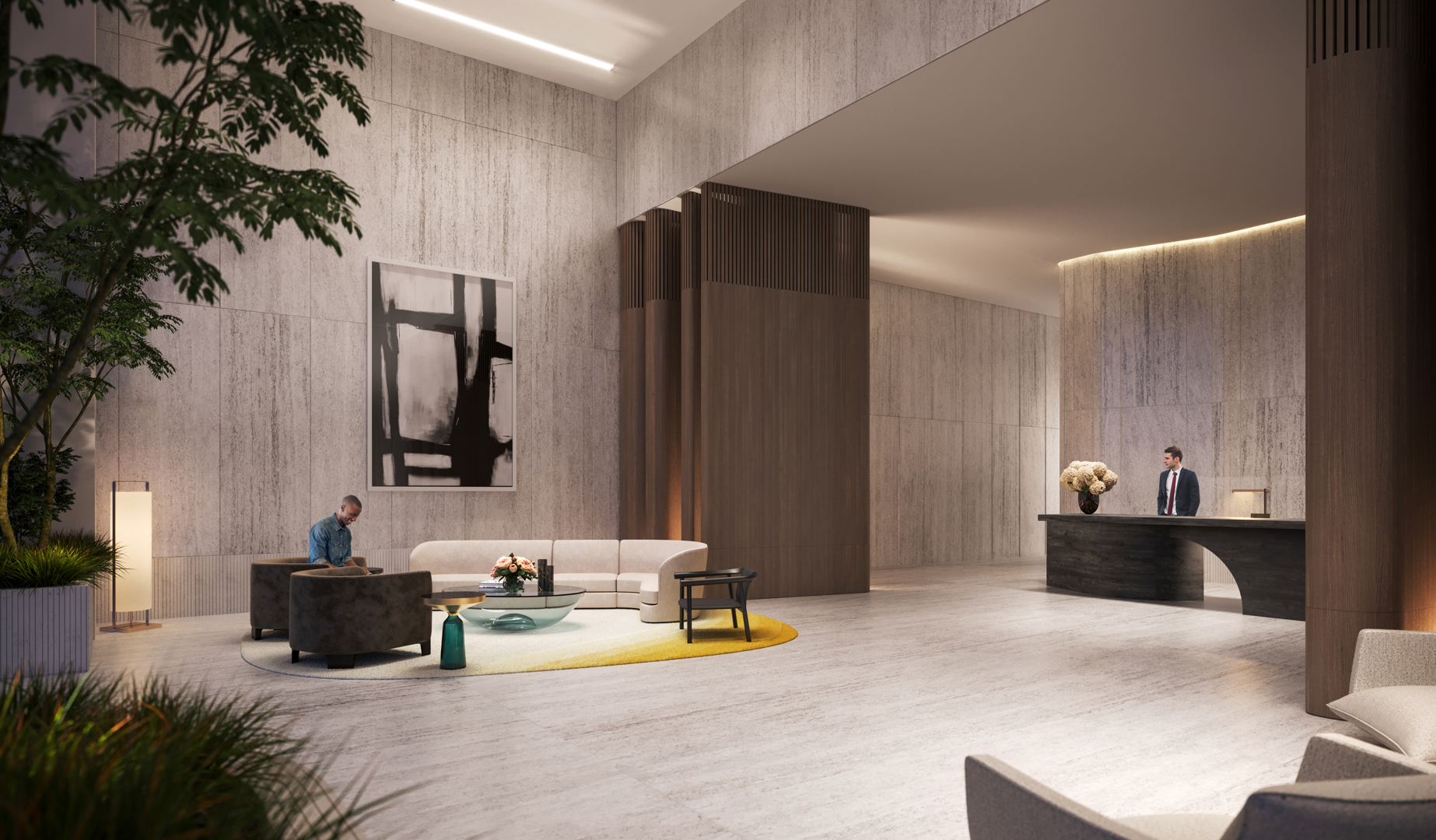 Exchange Signature Residences rendering