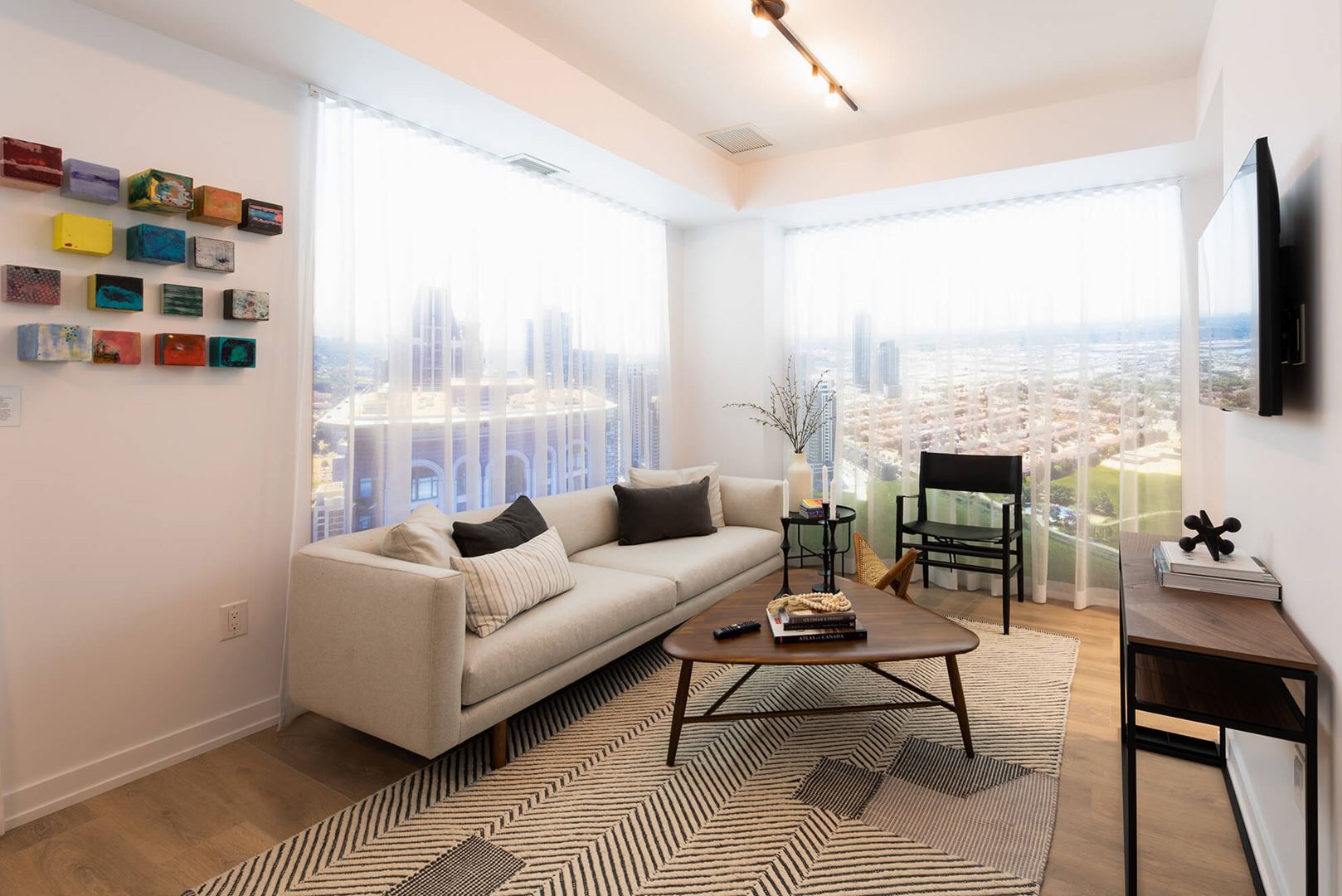 Condominiums at Square One District rendering