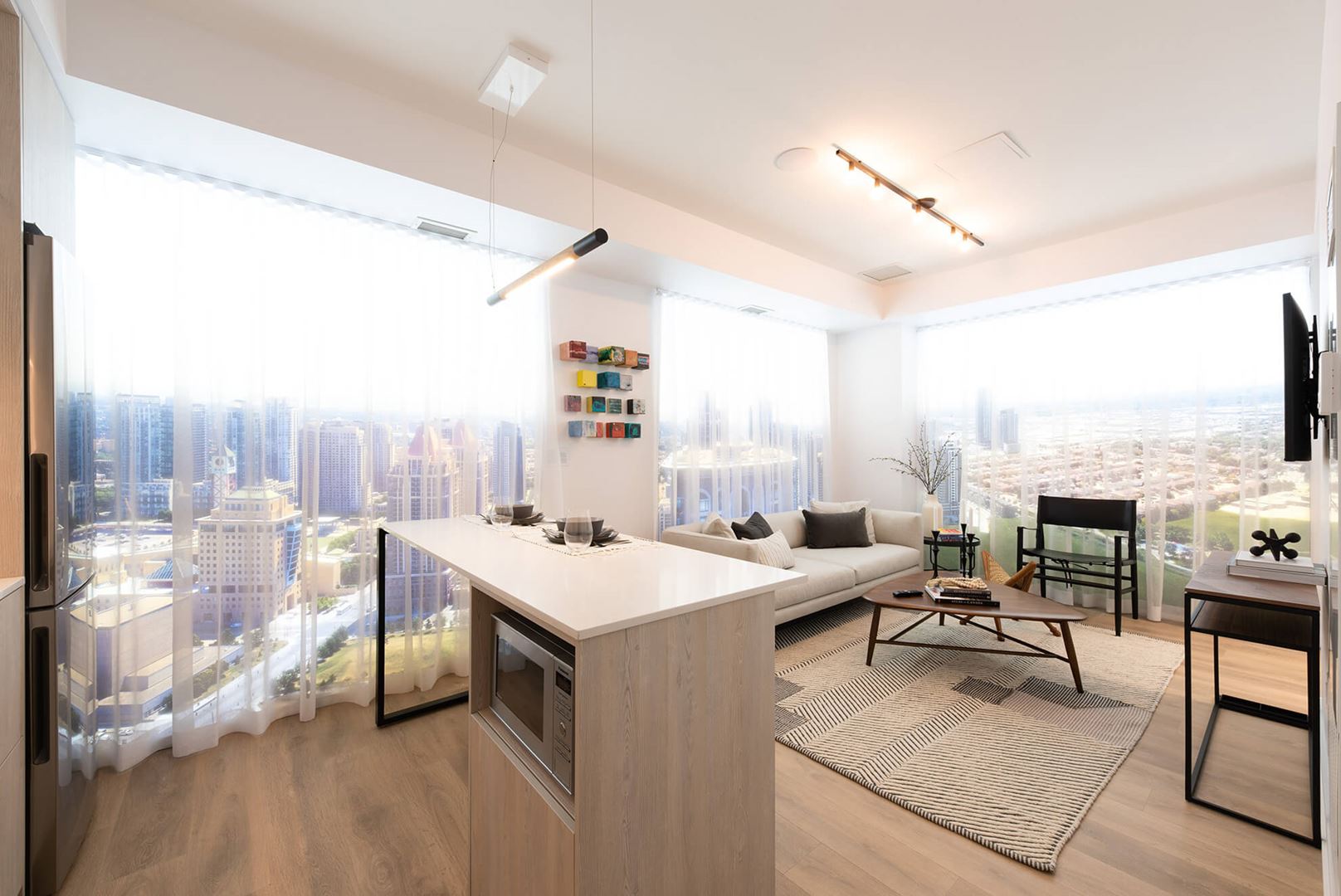 Condominiums at Square One District rendering