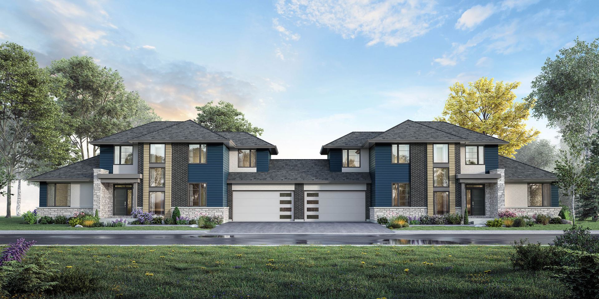 Lusso Urban Towns rendering