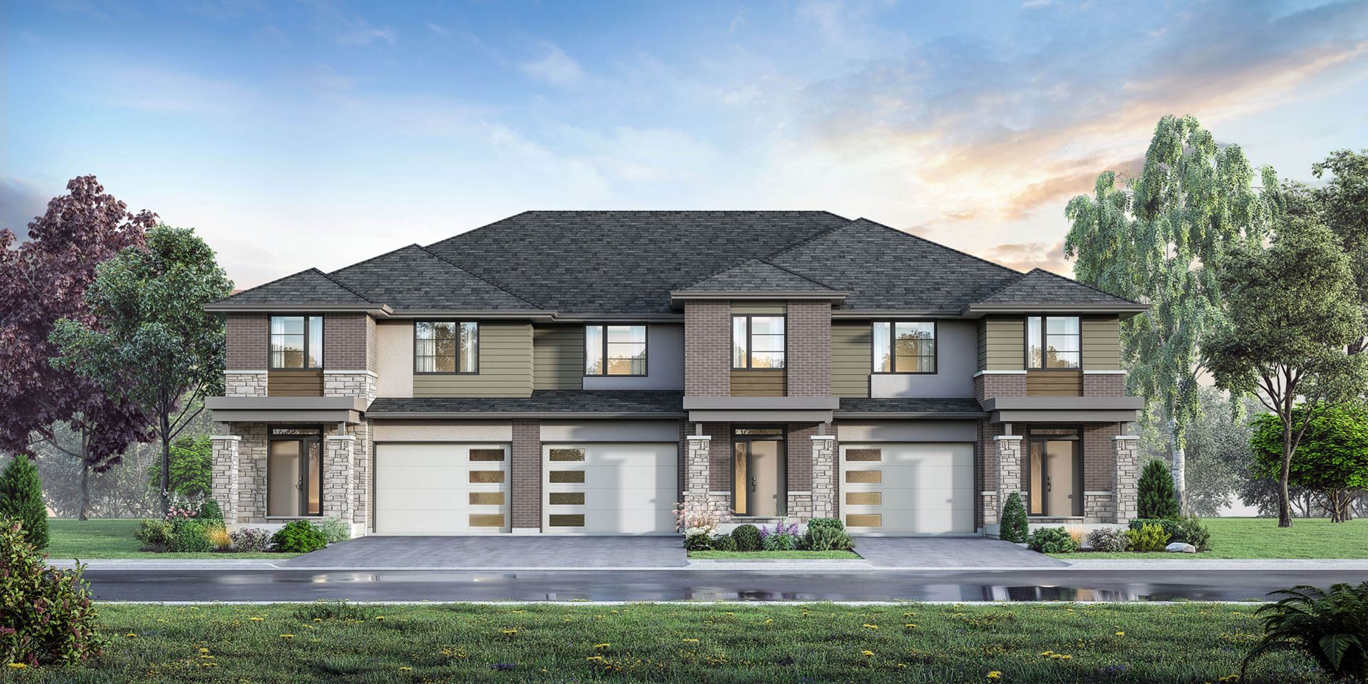 Lusso Urban Towns rendering