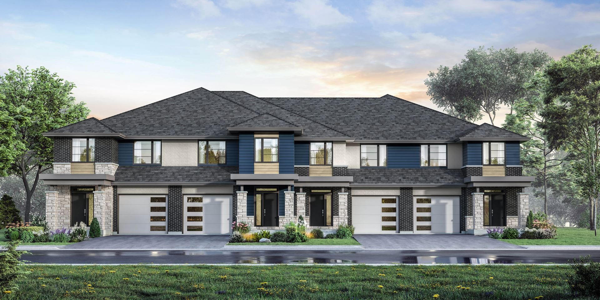 Lusso Urban Towns rendering