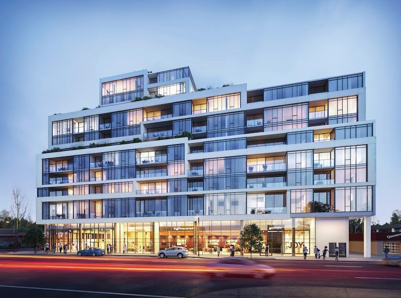859 West Condos rendering