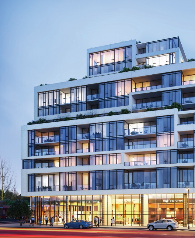 859 West Condos rendering