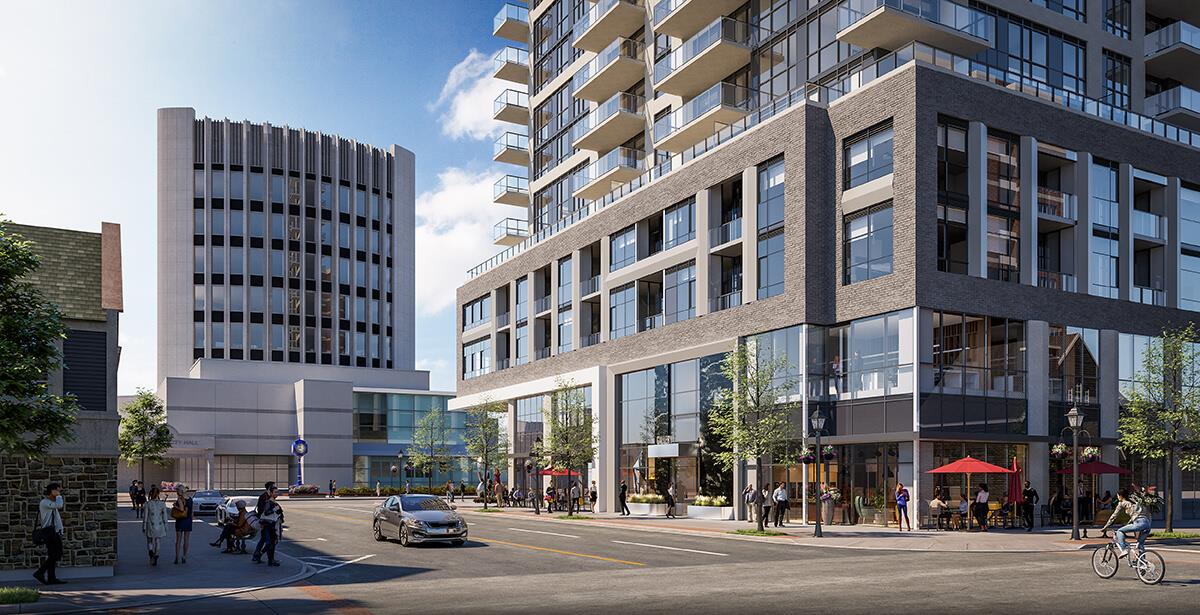 Gallery Condos + Lofts rendering