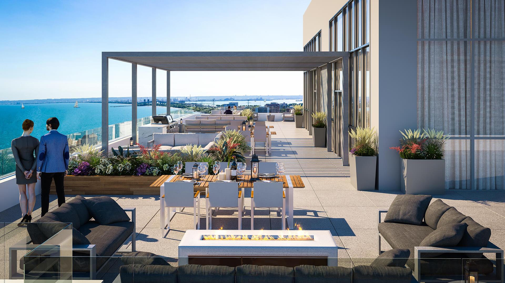 Gallery Condos + Lofts rendering