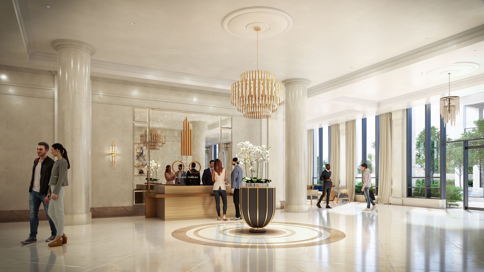 ORO at Edge Towers rendering