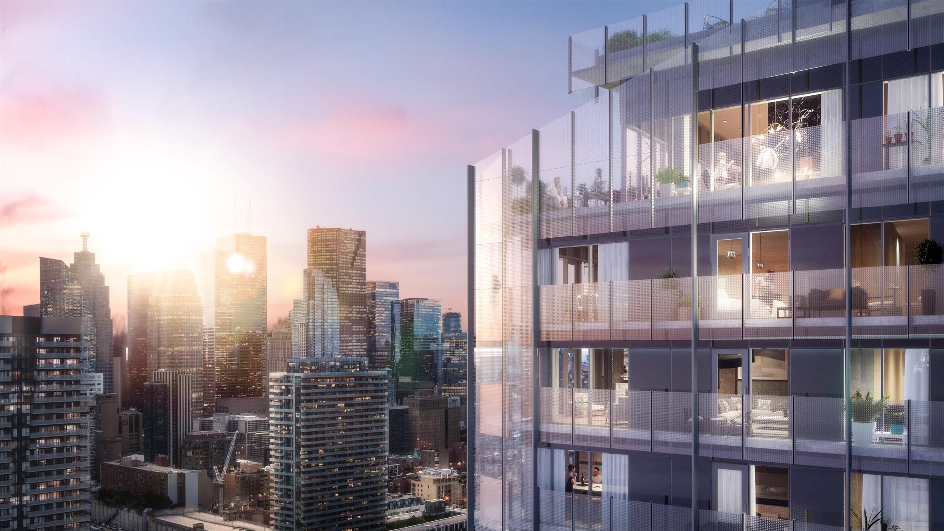 Lakeside Residences - Lake Suites rendering