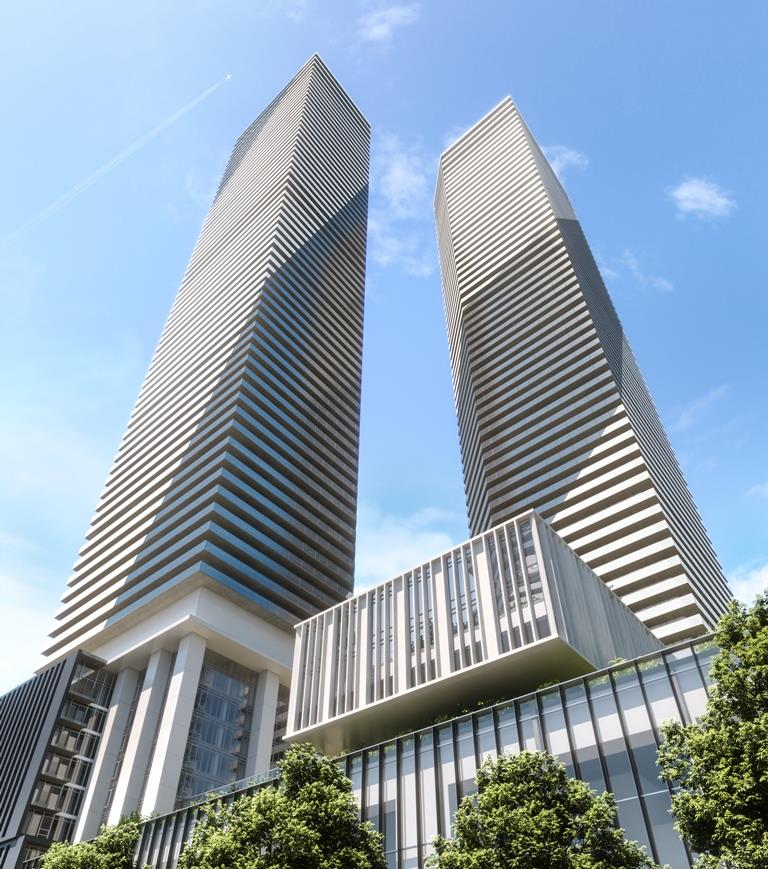 Sugar Wharf Condos - West Tower rendering
