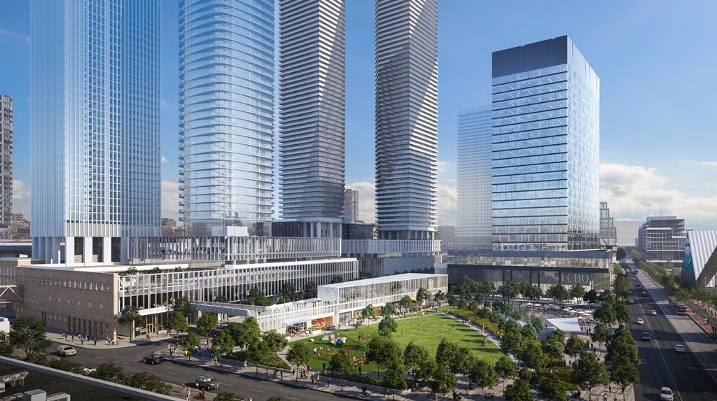 Sugar Wharf Condos - West Tower rendering