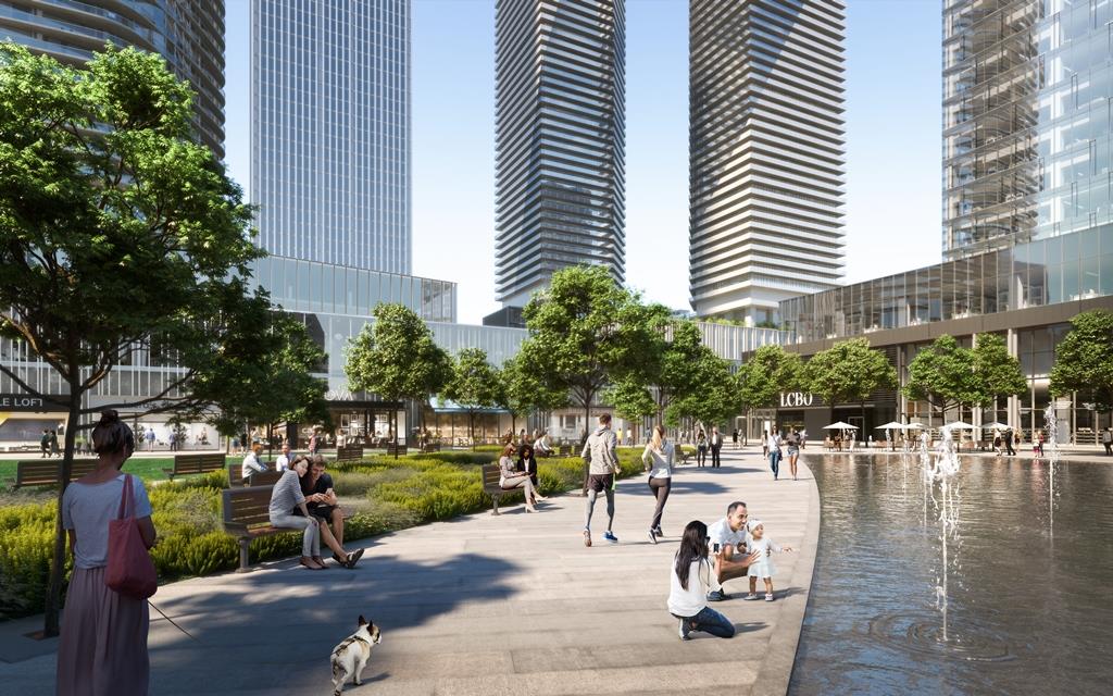 Sugar Wharf Condos - West Tower rendering