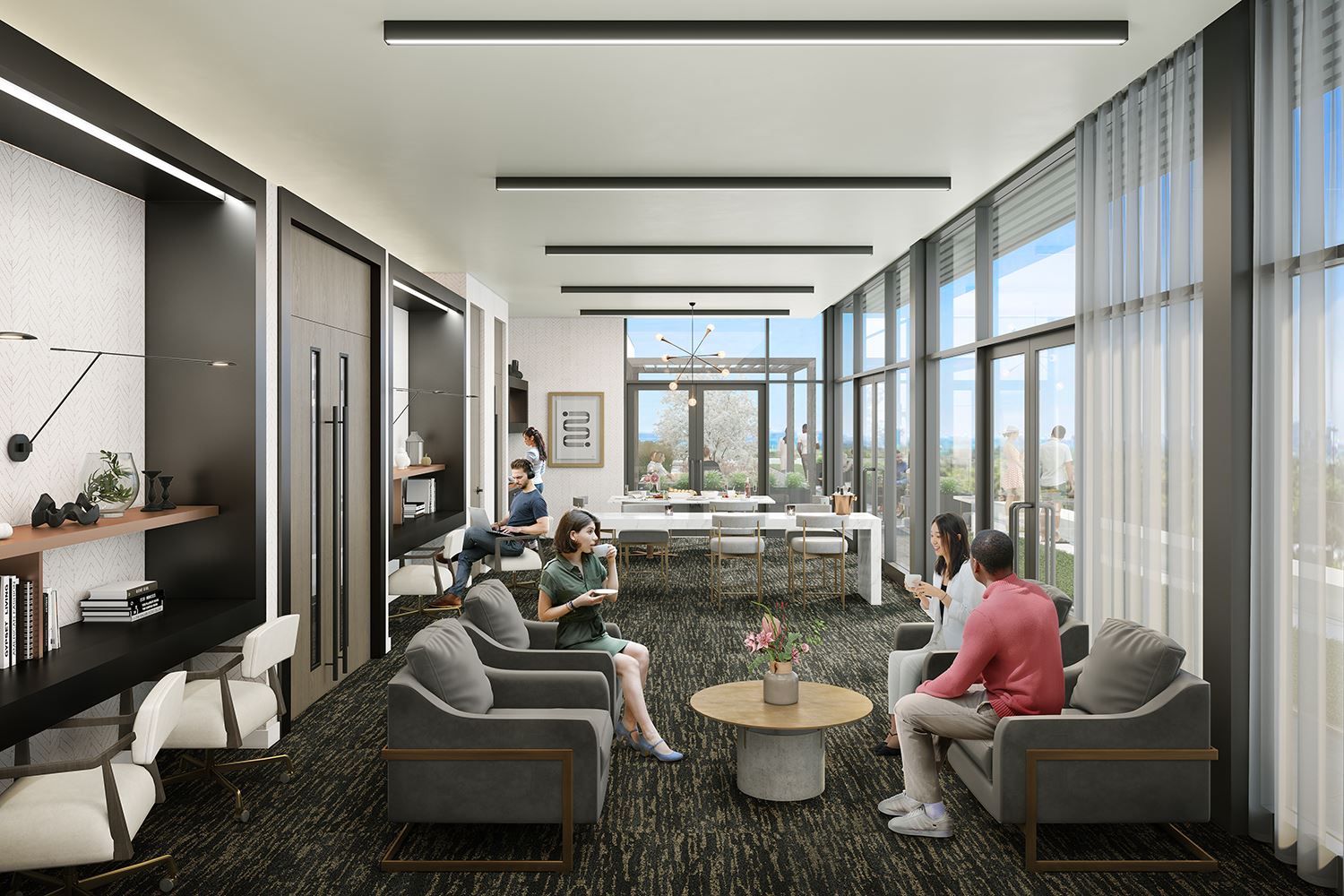 Westgate on Main Condos rendering