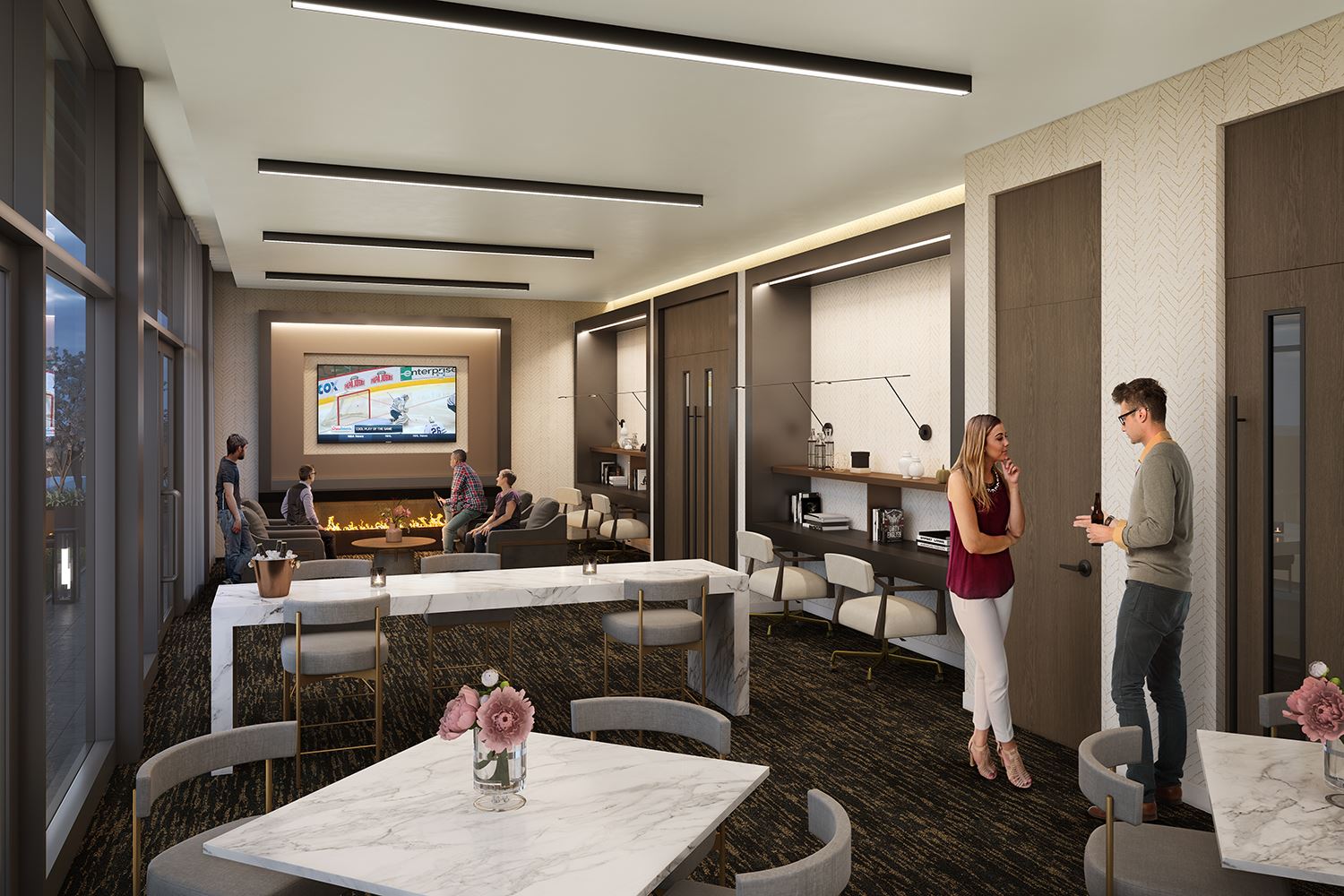 Westgate on Main Condos rendering