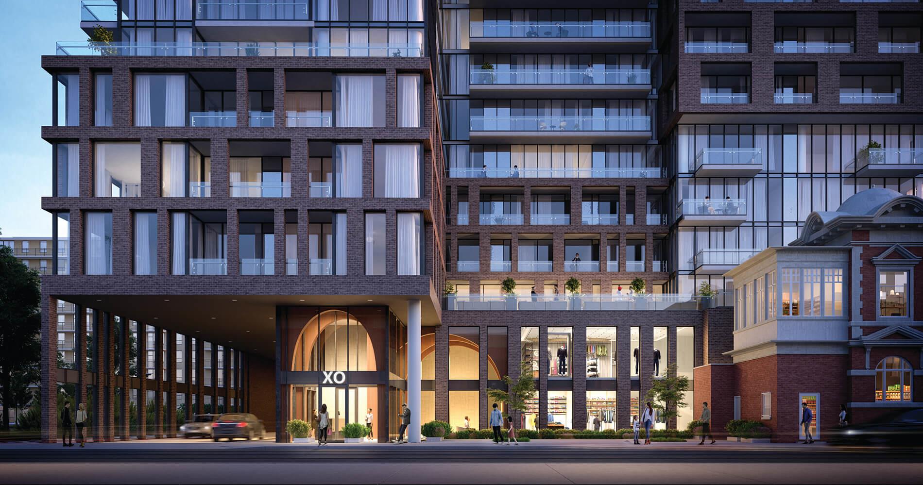 XO Condos rendering