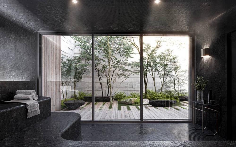One Delisle rendering