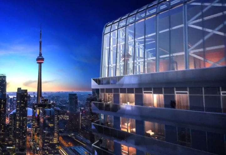 SkyTower at Pinnacle One Yonge rendering