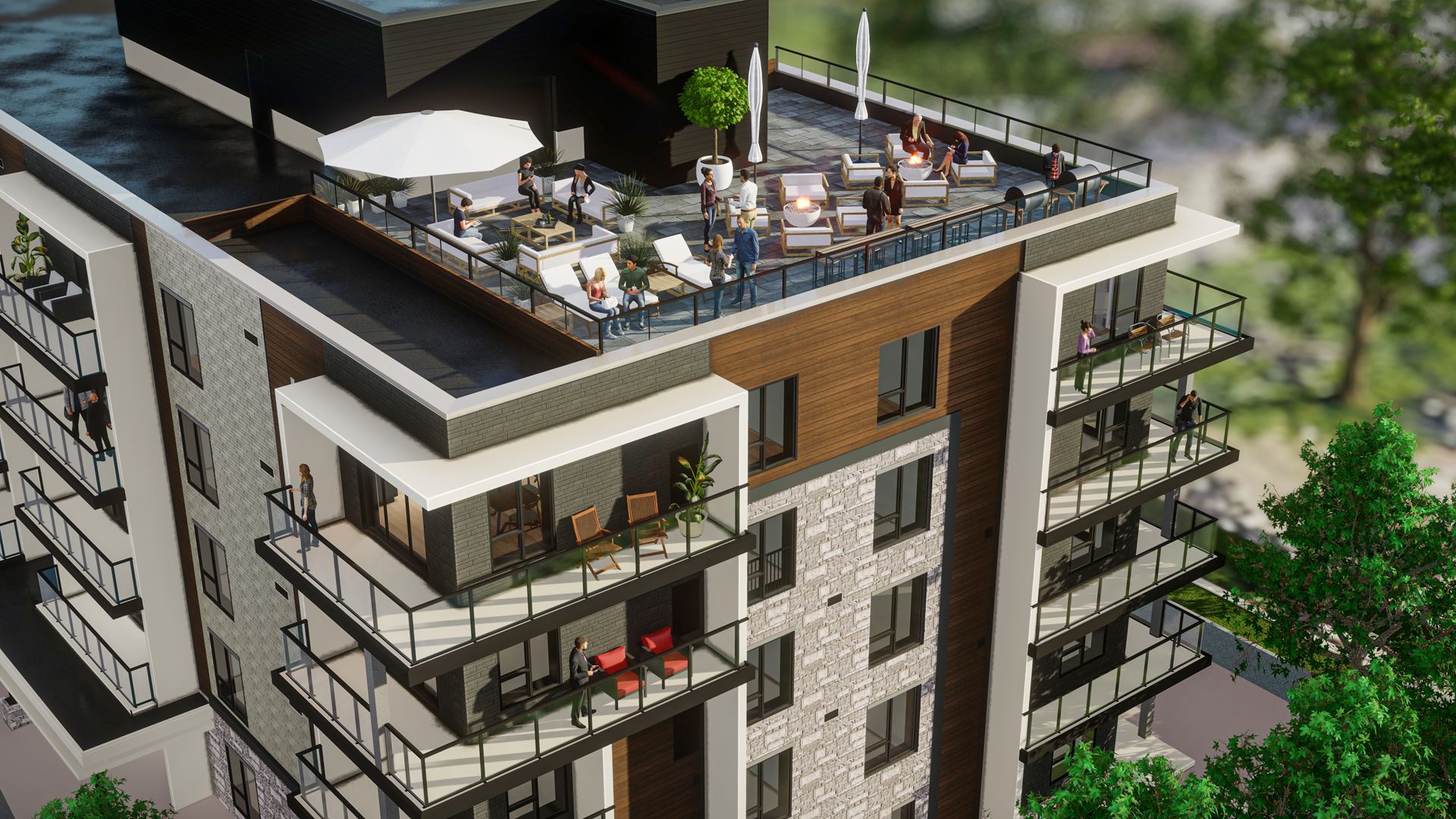 Riverwalk, Niagara Luxury Condominiums rendering