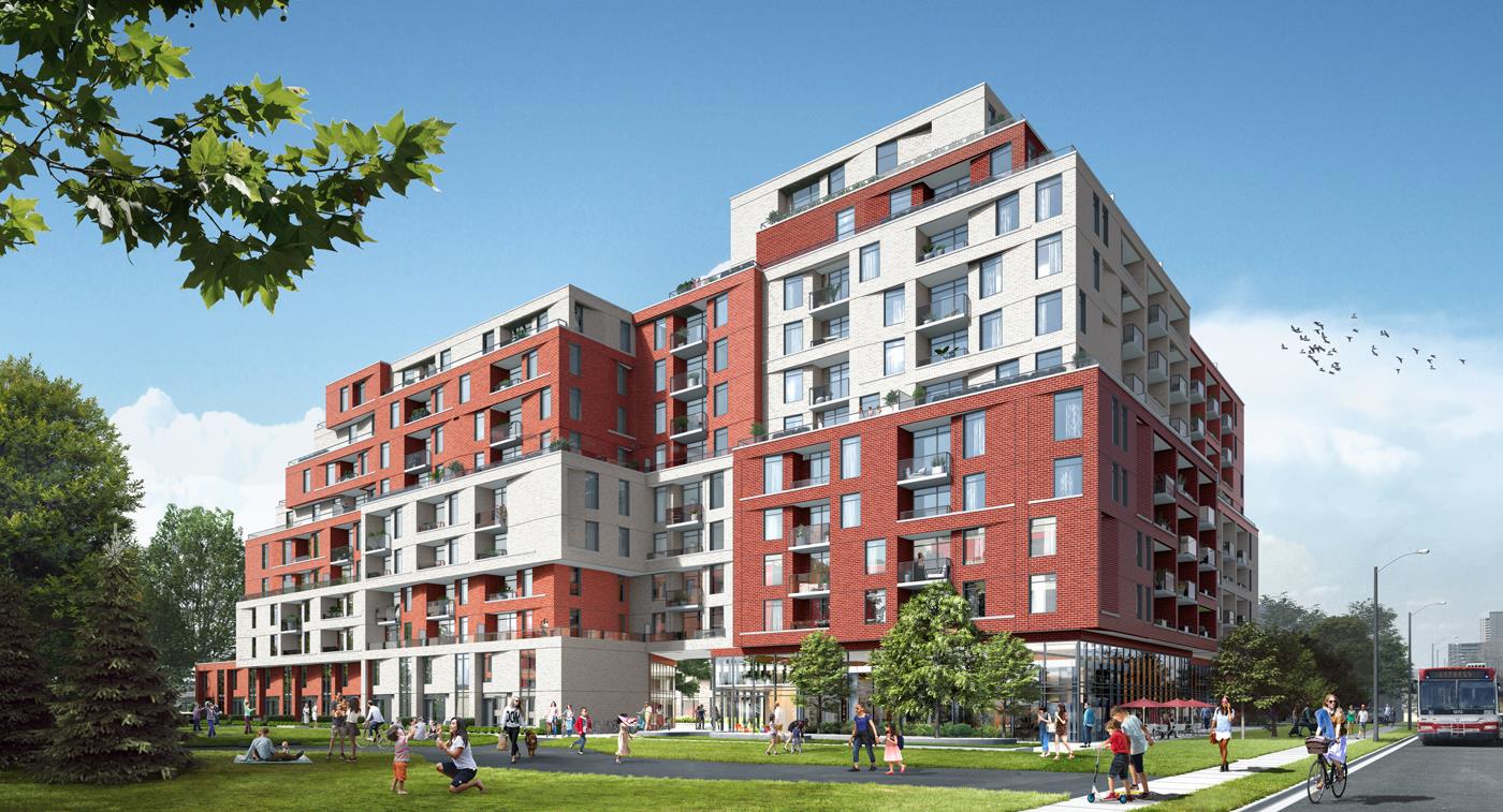 The Keeley Condos rendering