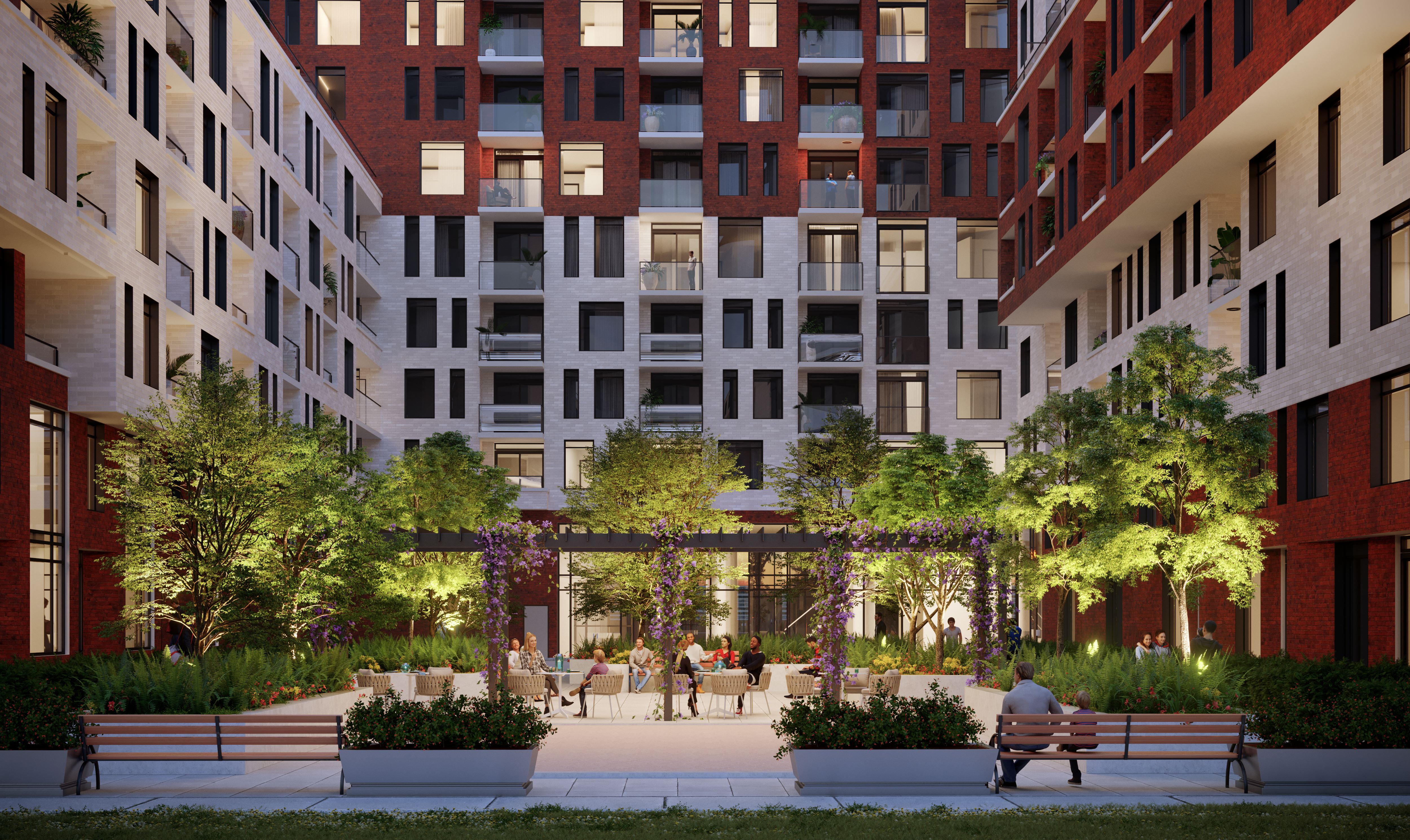 The Keeley Condos rendering