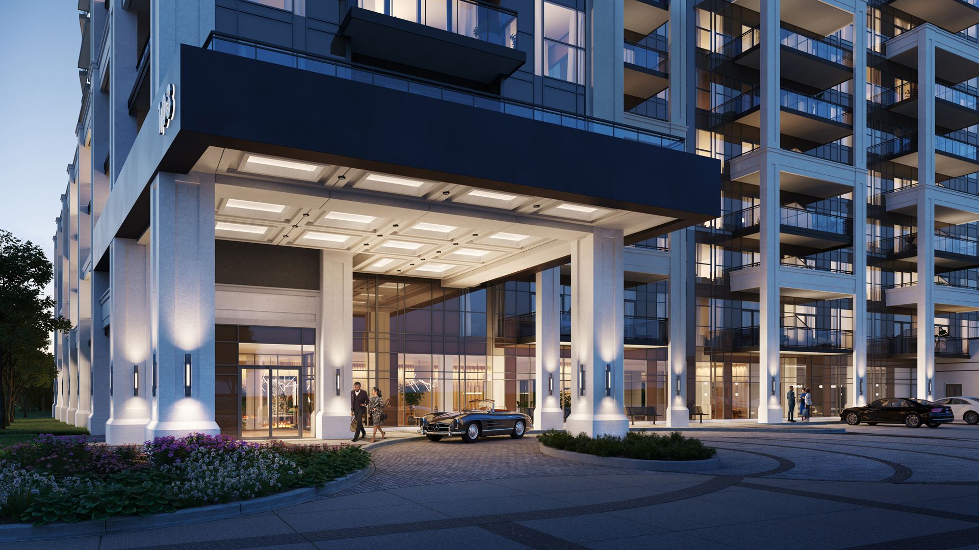 The Butler Condominiums rendering