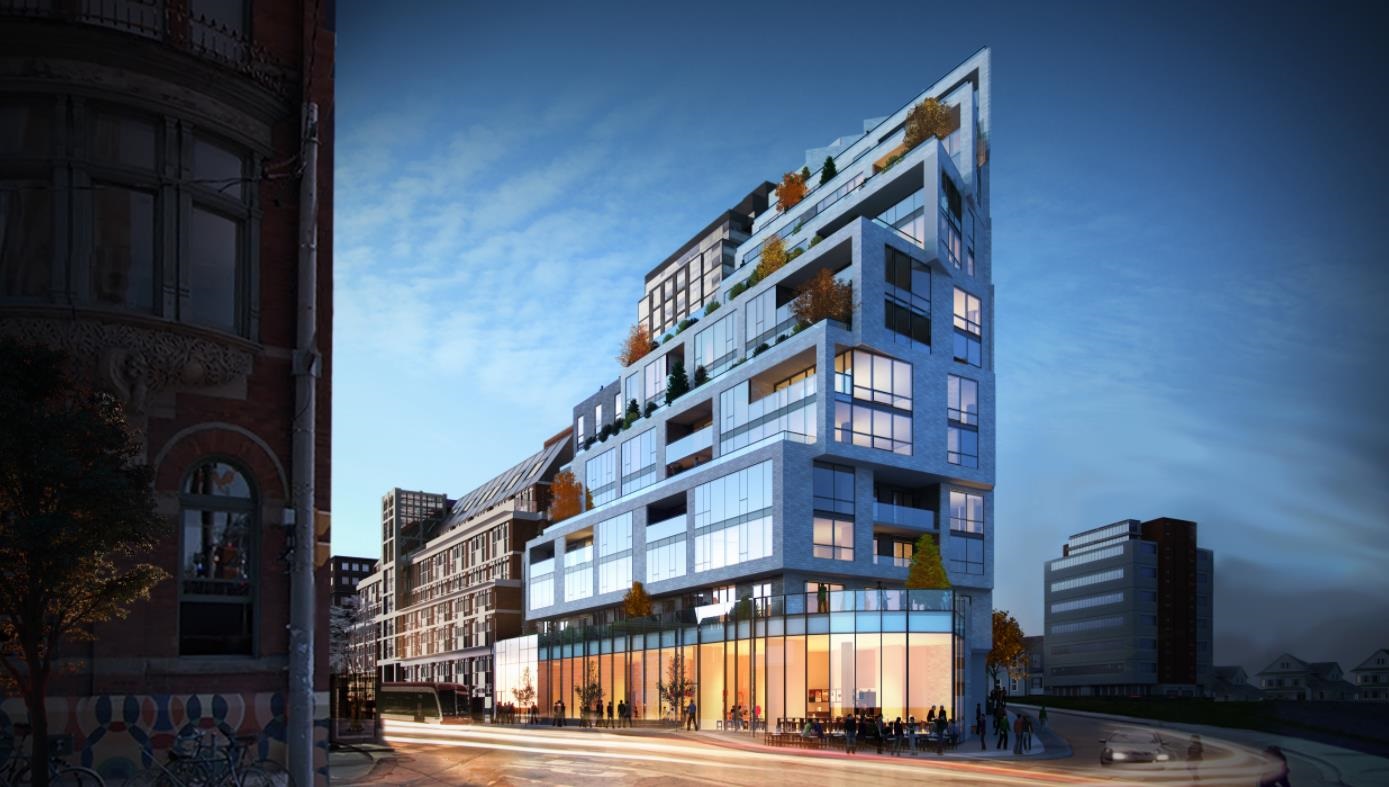 1181 Queen West Condos rendering