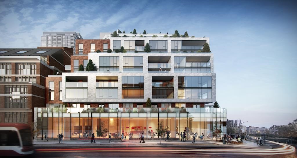 1181 Queen West Condos rendering